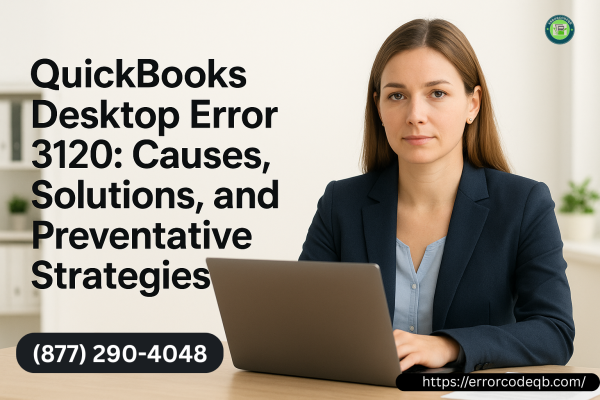 QuickBooks Desktop Error 3120: Causes, Solutions, and Preventative Strategies