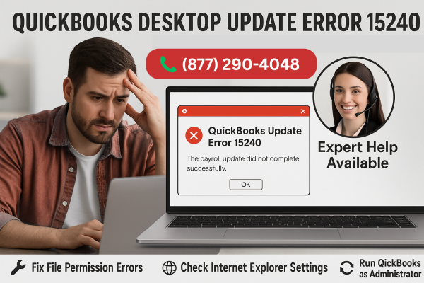 QuickBooks Desktop update error 15240: Understanding the Solution