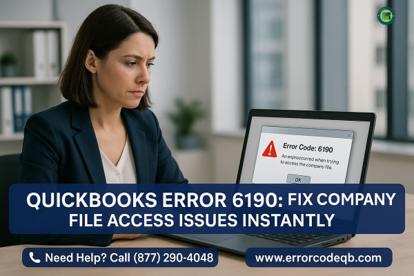 Error Code 6190 in QuickBooks: A Comprehensive Guide to Its Causes, Solutions, and Prevention