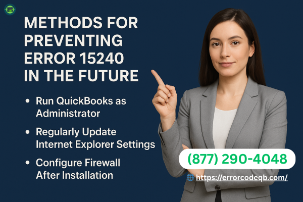QuickBooks Desktop update error 15240: Understanding the Solution