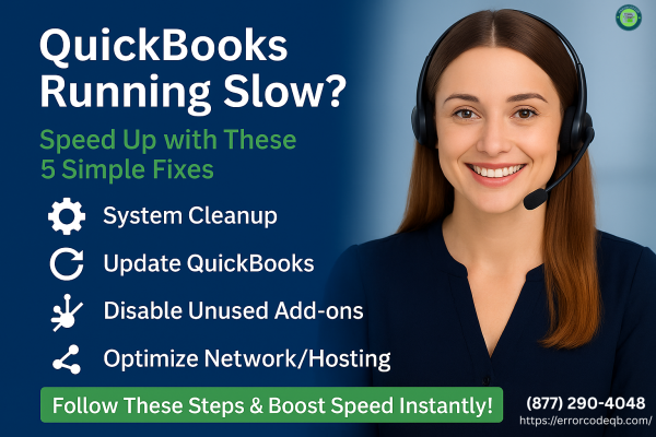 QuickBooks Running Slow? Fix Performance in 5 Steps QuickBooks Running Slow? Fix Performance in 5 Steps