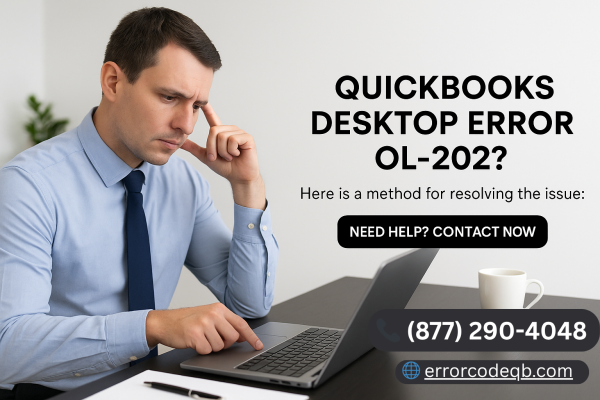 QuickBooks Desktop Error OL-202? Here is a method for resolving the issue: